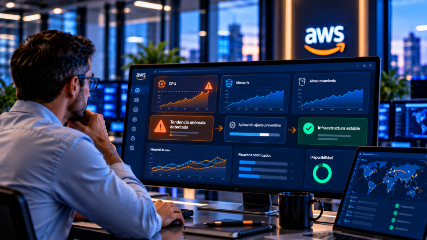 Monitoreo preventivo y administración de infraestructura AWS